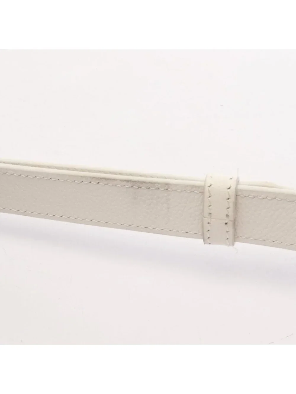 Dior Shoulder Bag Hilton Nel White Leather
